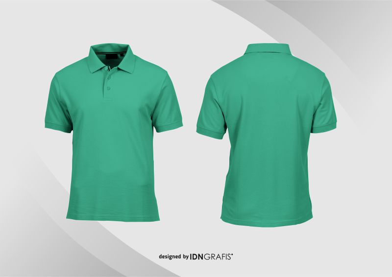 Download Free Download Mockup Baju Polo Vector Idn Grafis PSD Mockups.