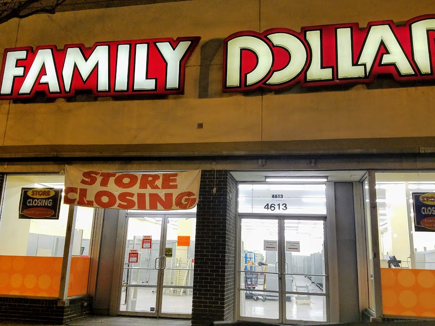 Uptown Update Family Dollar Closes At Wilson & Broadway, Five Weeks
