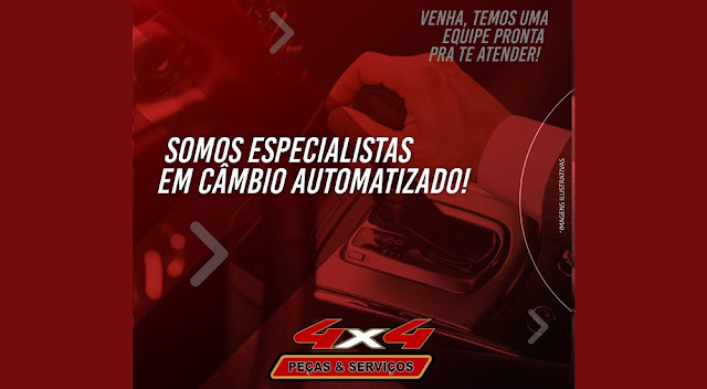 4x4 Peças e Serviços: Somos especialistas em câmbio automatizado  