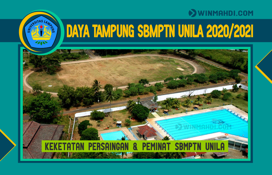 Daya Tampung Sbmptn Unila 2020 2021 Peminat Dan Keketatan