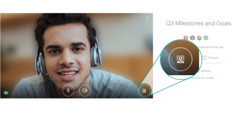 Google Meet now blur the background of your video