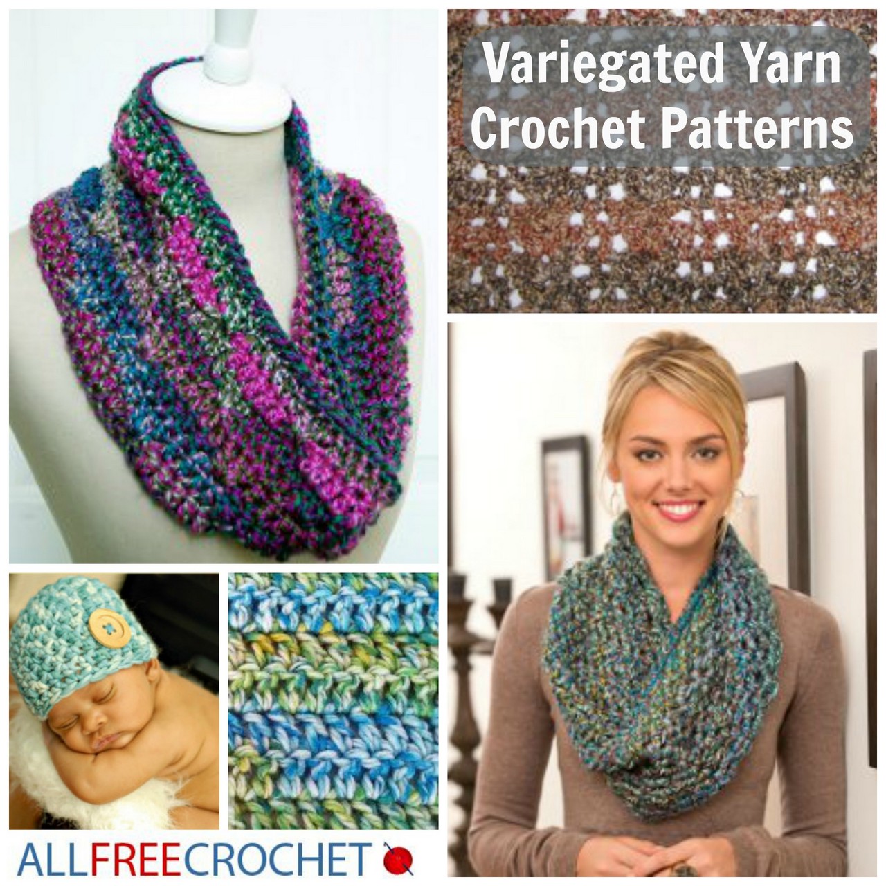 Crochet Afghan Pattern With Variegated Yarn Ovie Media