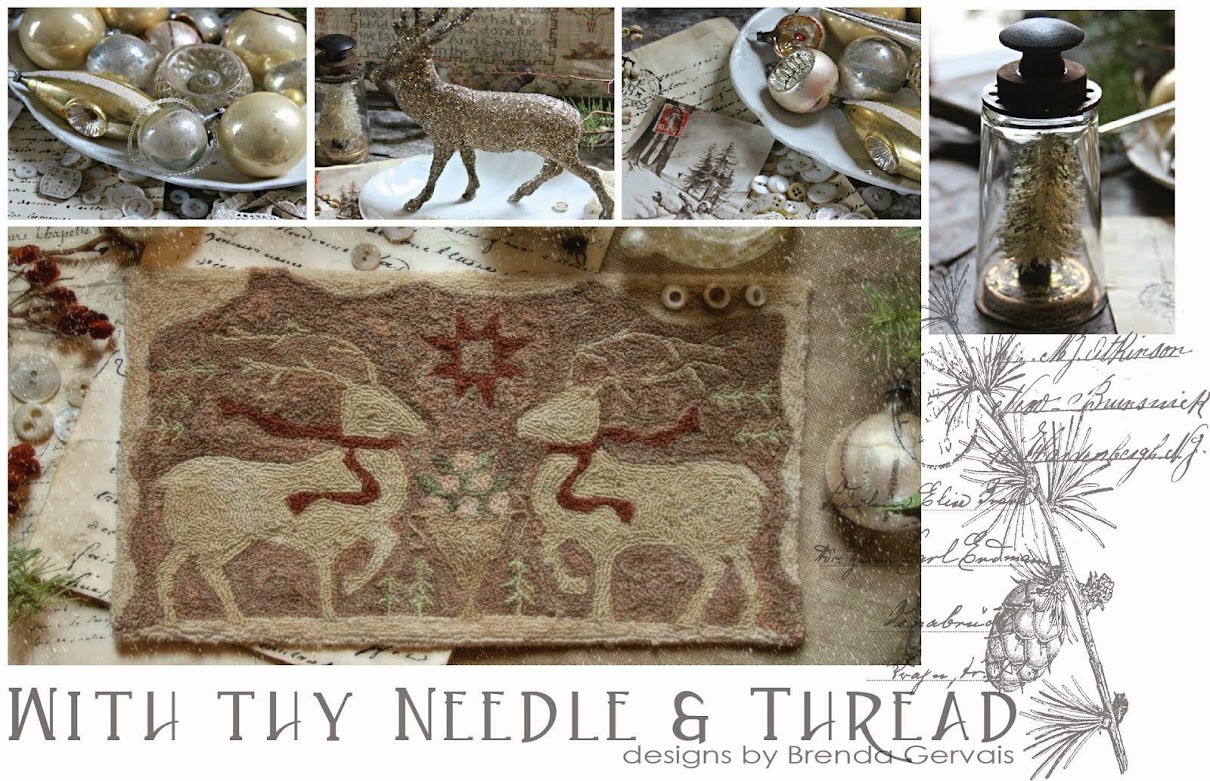 With thy Needle & Thread Free Cross Stitch Pattern!