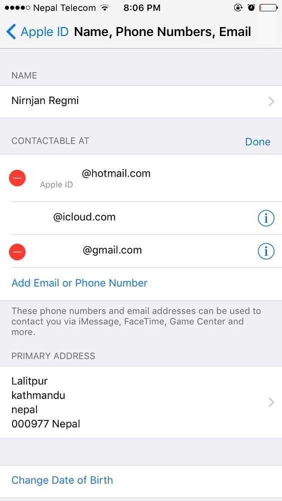 how to change apple id email address on iphone and ipad in how to change email on iphone