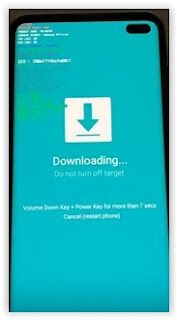 download mode Samsung S10, S10e, S10+