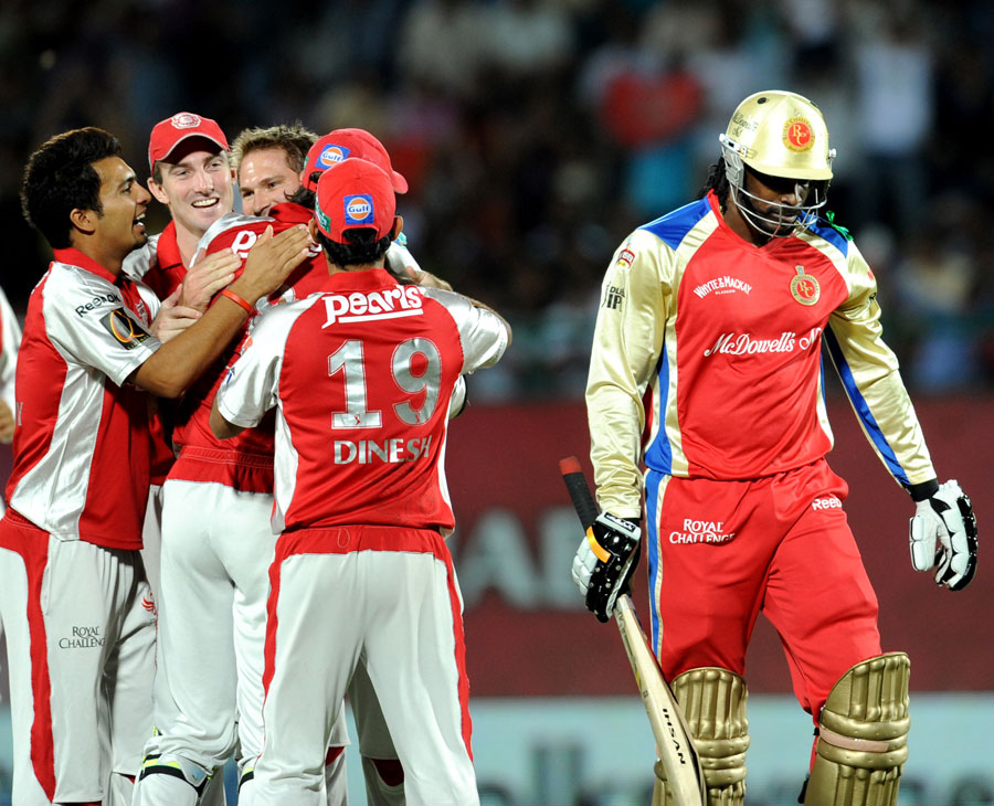 IPL 4 63th Match Scorecard: Kings XI Punjab (KXIP) v Royal Challengers Bangalore (RCB) at 