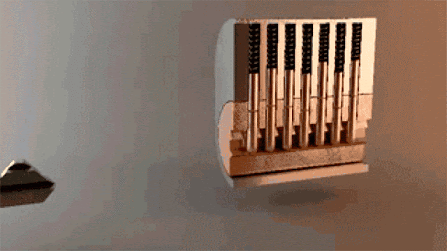 how a key opens a lock gif