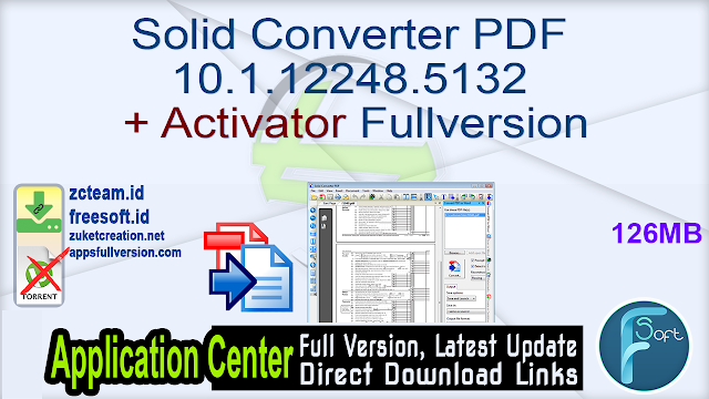 Solid Converter PDF 10.1.12248.5132 + Activator Fullversion
