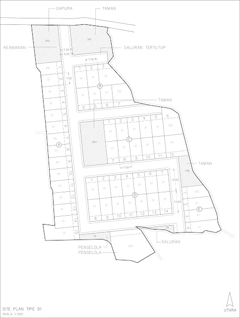 Site Plan Town House