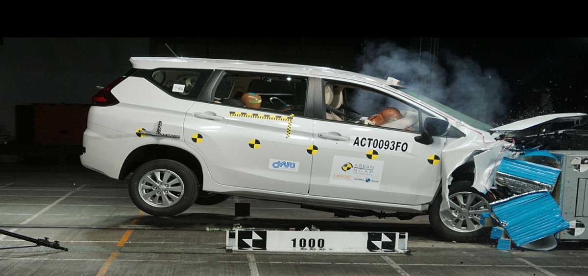 Mitsubishi Xpander Scores 4 out 5 Stars in ASEAN NCAP; MMPC Announces
