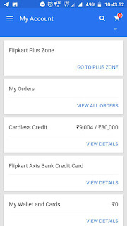 Flipkart Axis Credit Card For All User.