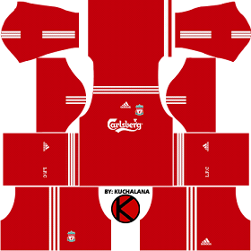 Liverpool Kits 2009/2010 - Dream League Soccer 2017