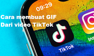 Cara membuat GIF dari video TikTok, begini caranya