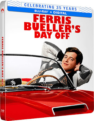 Ferris Buellers Day Off 35th Anniversary Bluray Steelbook