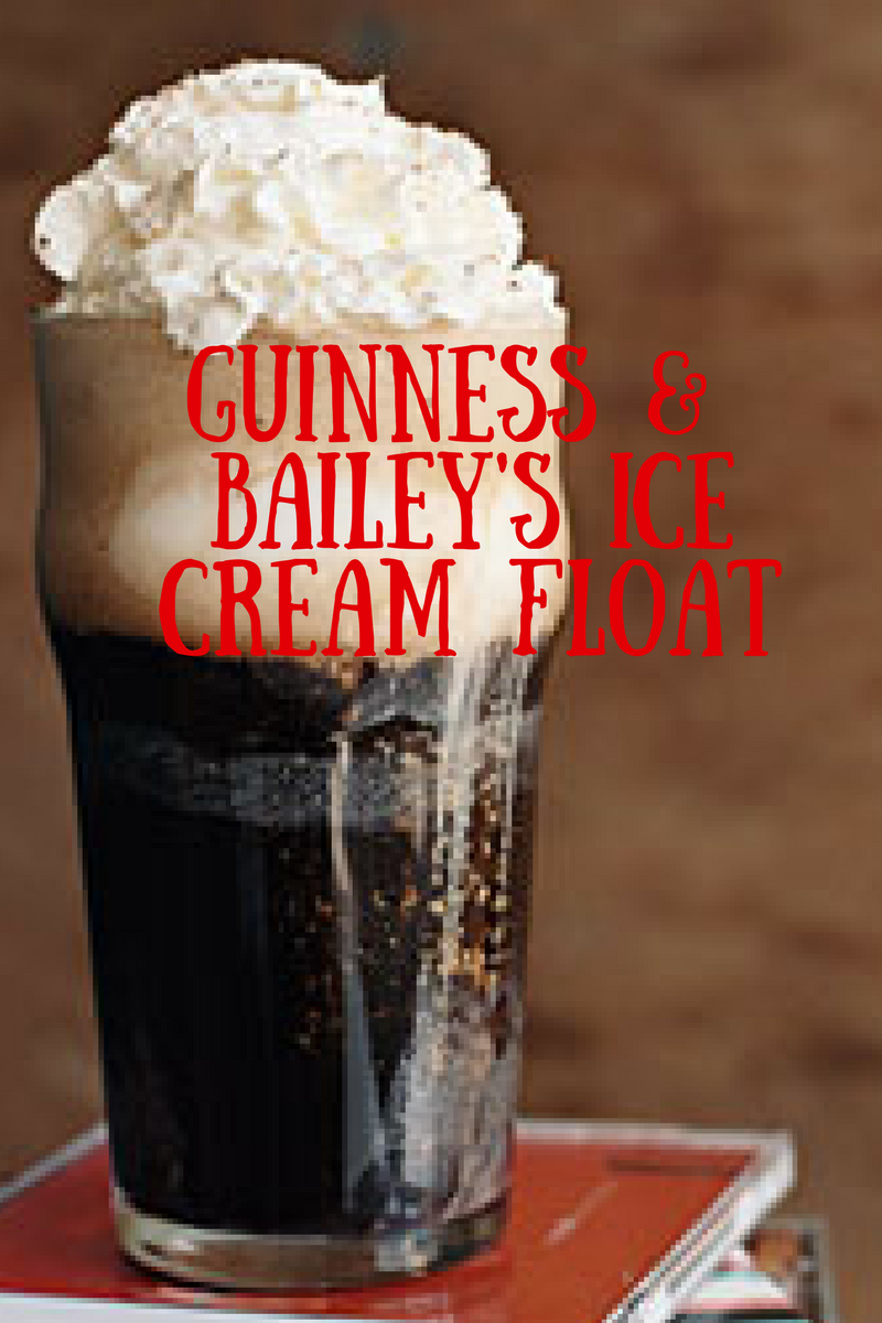 Go Ahead... Take A Bite! Guinness & Bailey's Ice Cream Float