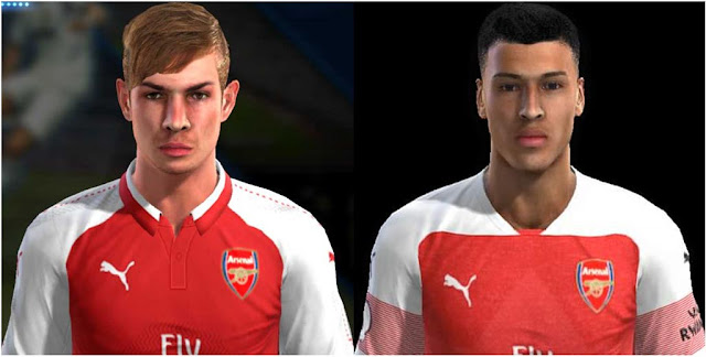 Pes 2013 Faces Emile Smith Rowe Gabriel Martinelli Arsenal Fc Kazemario Evolution