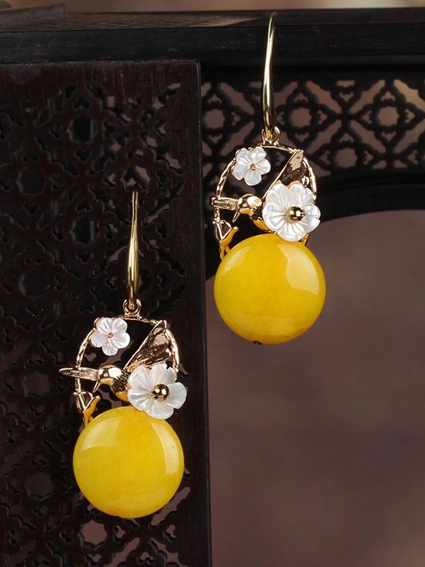 Chinese dangler earrings