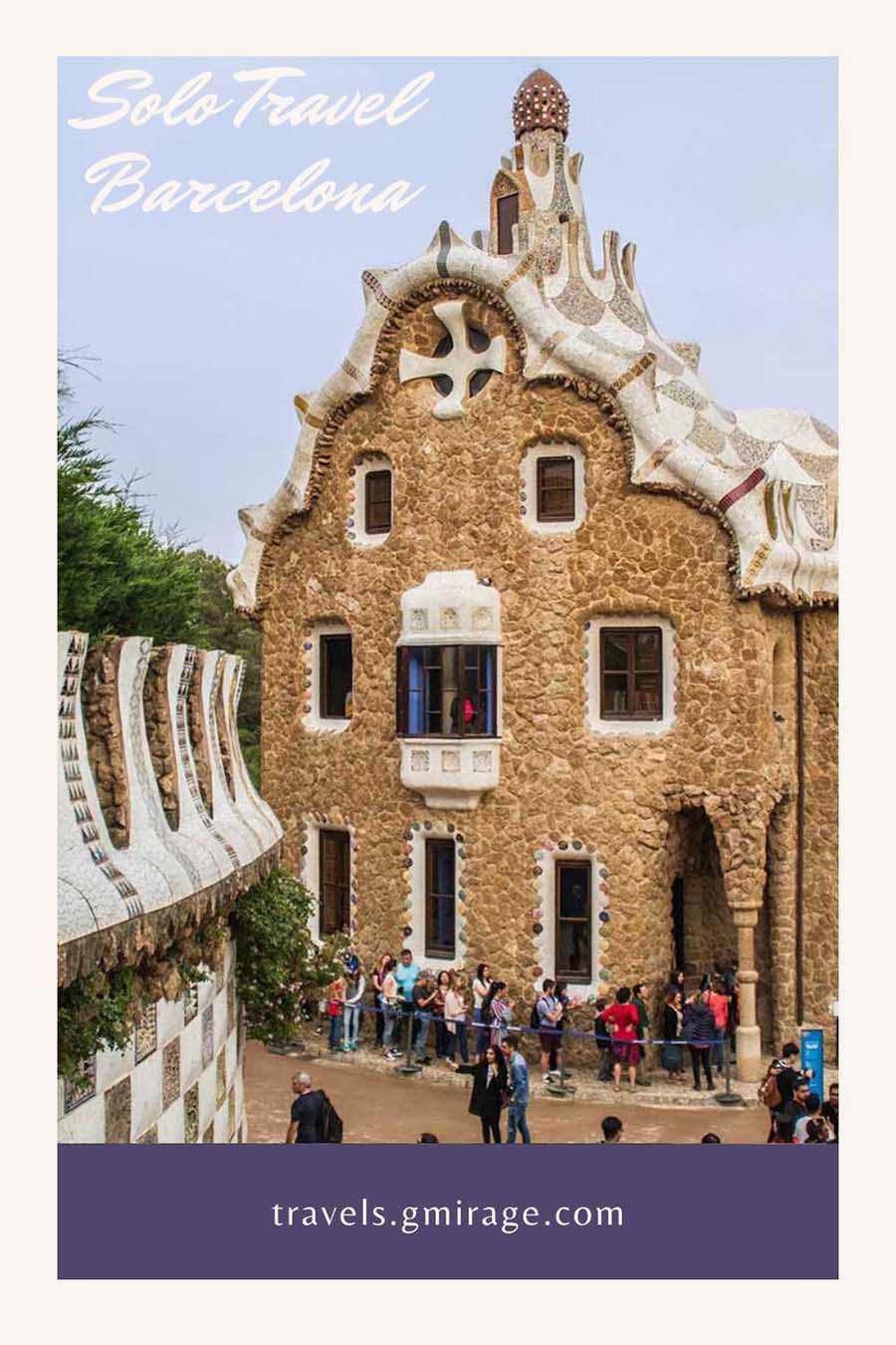 Solo Travel Guide to Barcelona, park guell