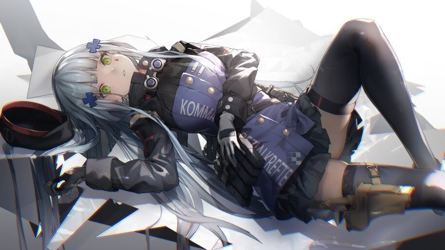 Anime, Girls Frontline, HK416, 4K, #6.1077