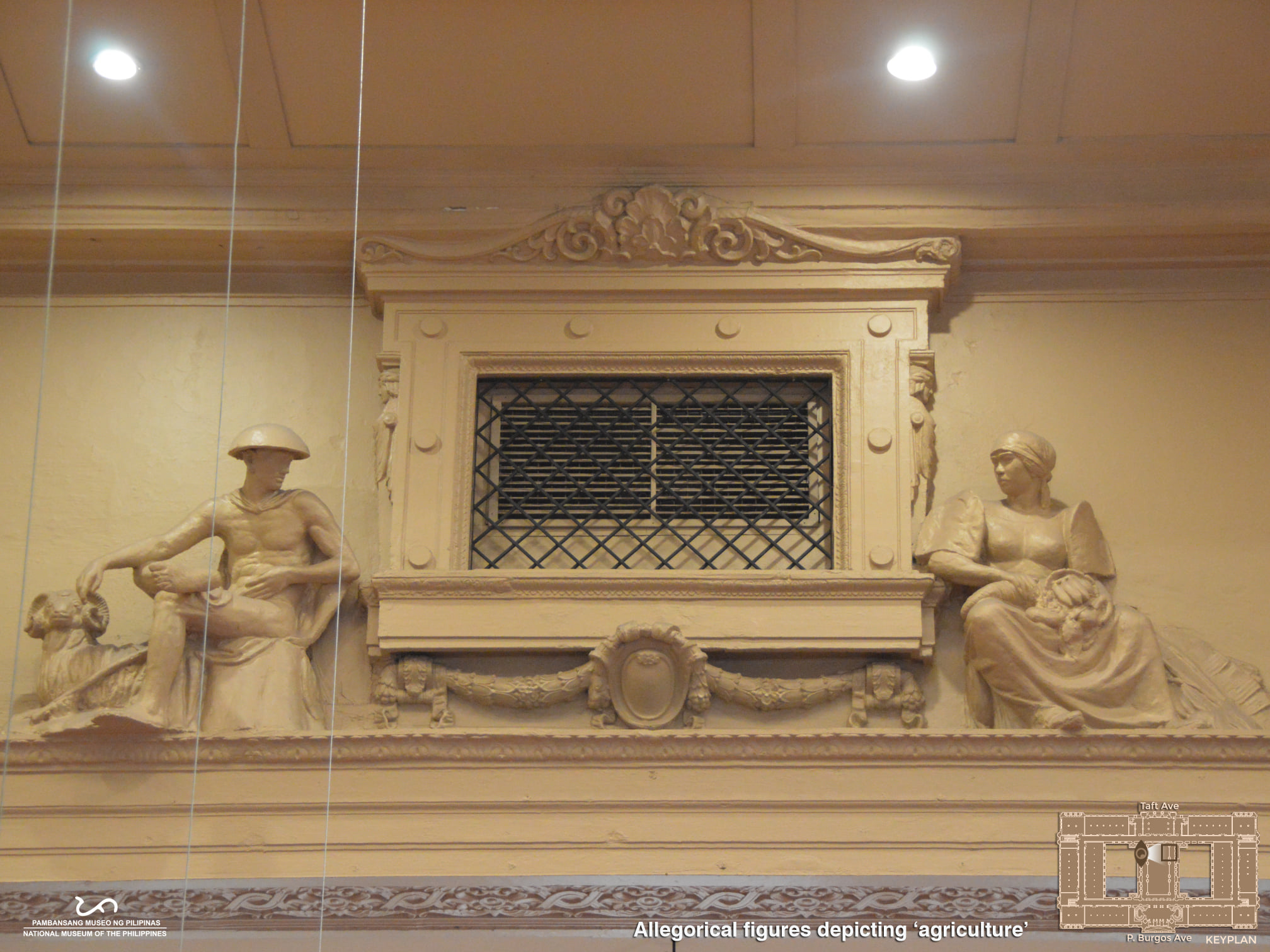 Architectural Ornamentation - National Museum of Fine Arts (formerly the Old Legislative Building - Philippines)