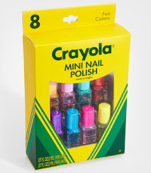 crayola crayon nail design 1