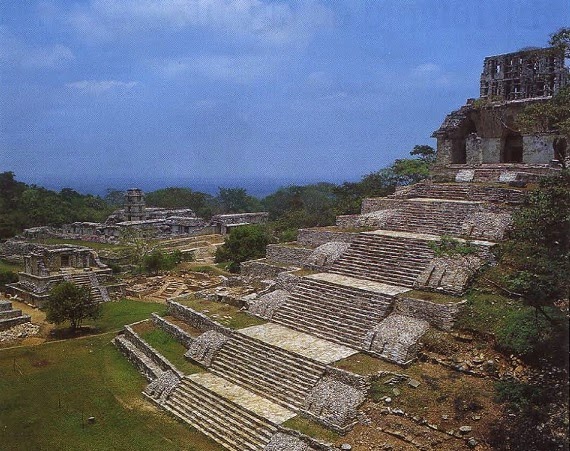 Templo de la Cruz - Palenque, Chiapas