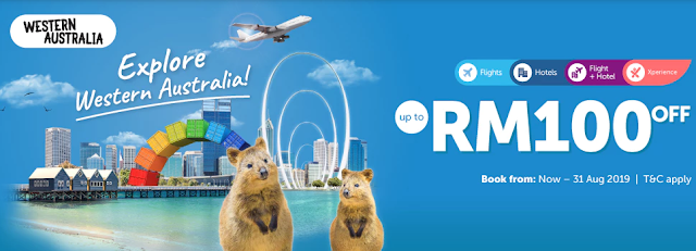 Traveloka promo to Western Australia