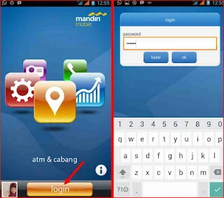 Pengguna Android yang ingin melaksanakan transaksi E Cara Transfer dari Bank Mandiri Ke BNI via Mobile Banking di Android