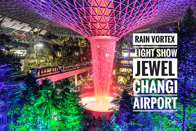 Rain Vortex Light Show @ Jewel Changi Airport : 5 Important Tips