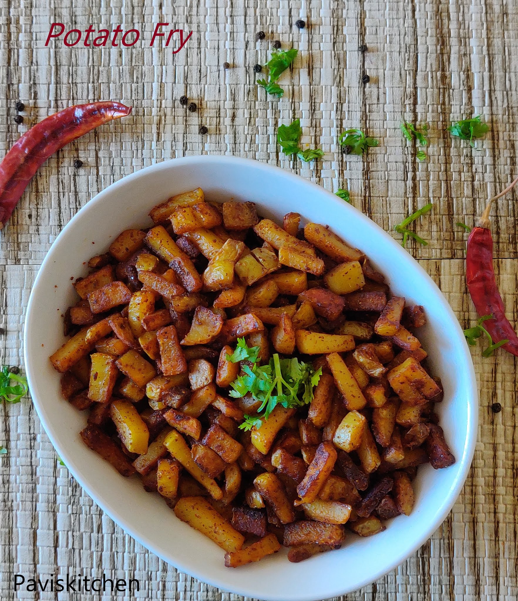 Potato varuval recipe Urulai kilangu varuval Potato fry south