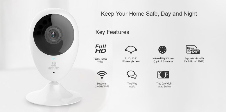 Camera IP không dây Wifi Ezviz Mini CS-CV206