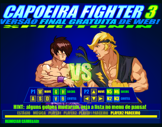 CAPOEIRA FIGHTER 3 ONLINE jogo online gratuito em
