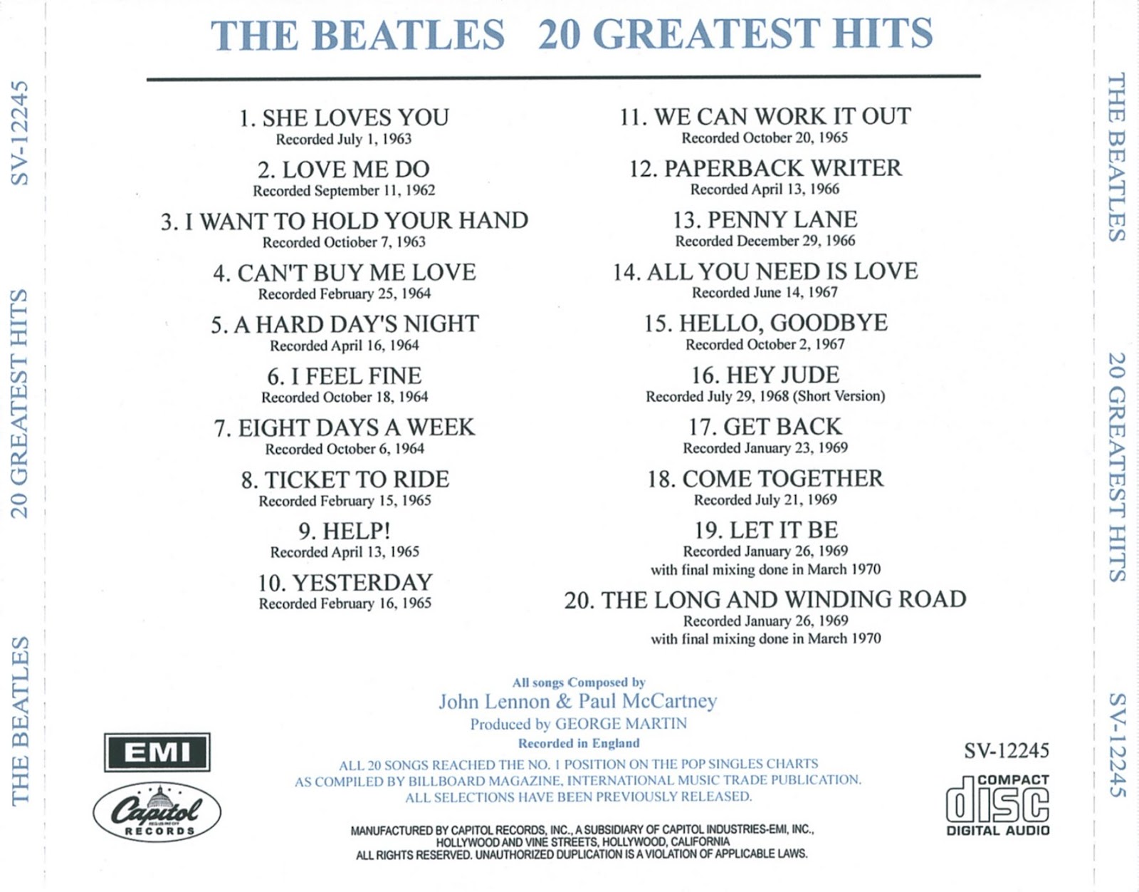 The beatles перевод песен. Битлз 20 Greatest альбом. The Beatles Greatest Hits. The Beatles 1982]. Beatles Greatest пластинка.
