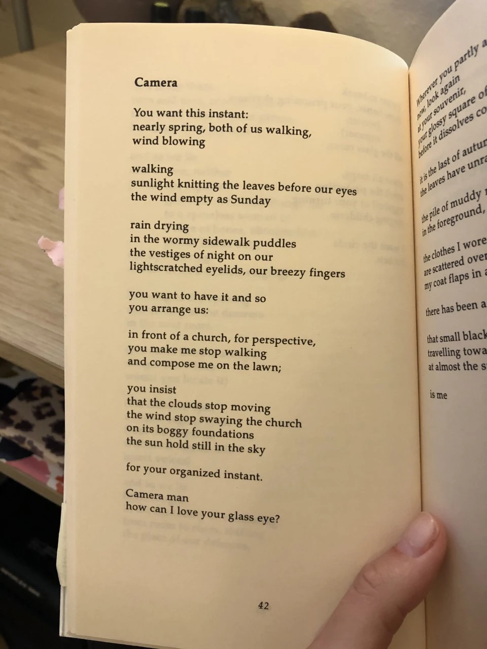 What Has The Camera Captured In The Poem A Photograph Wallpaper