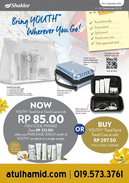 Promosi Shaklee Disember 2019