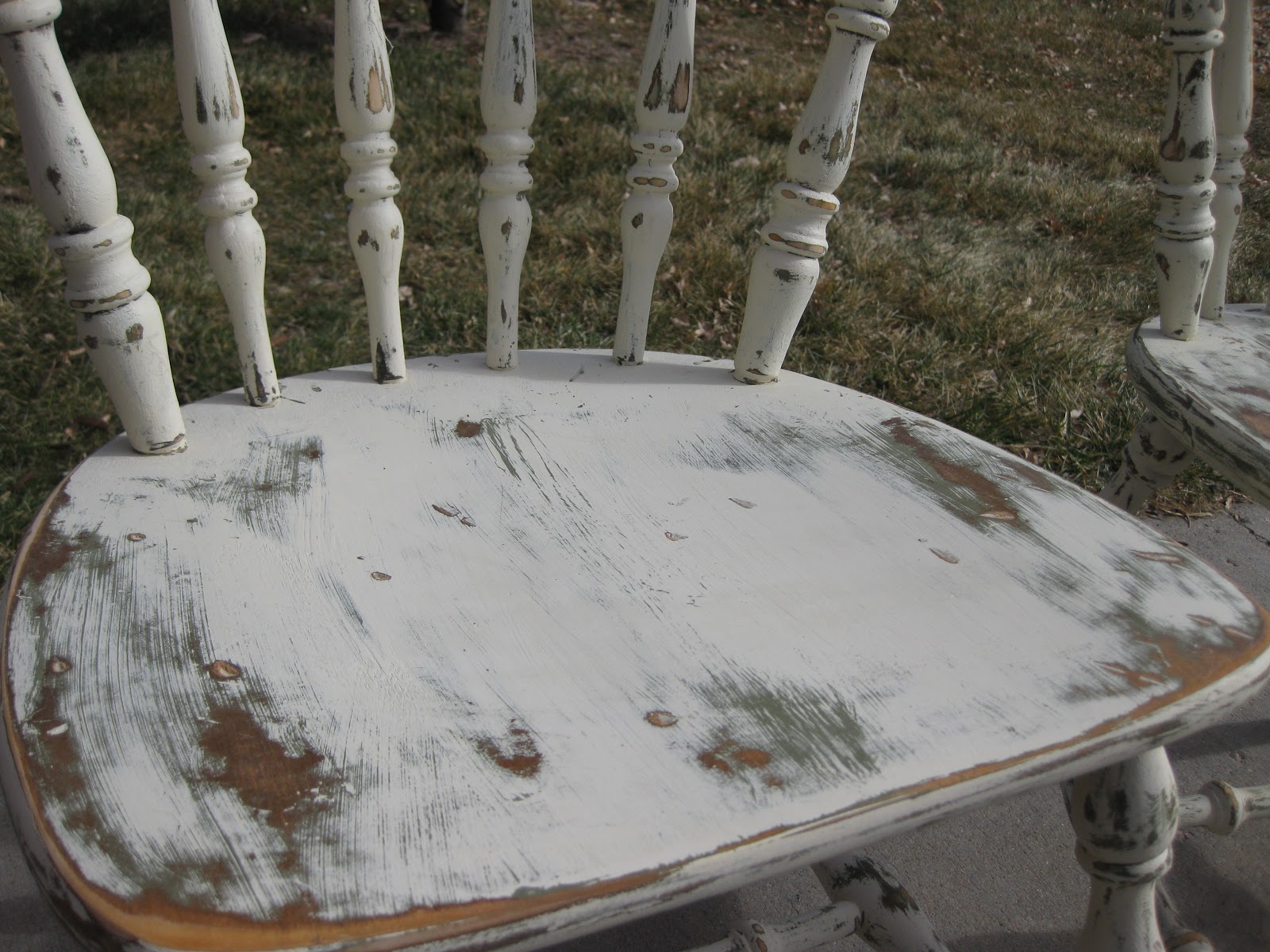 Distressed Kitchen Chairs