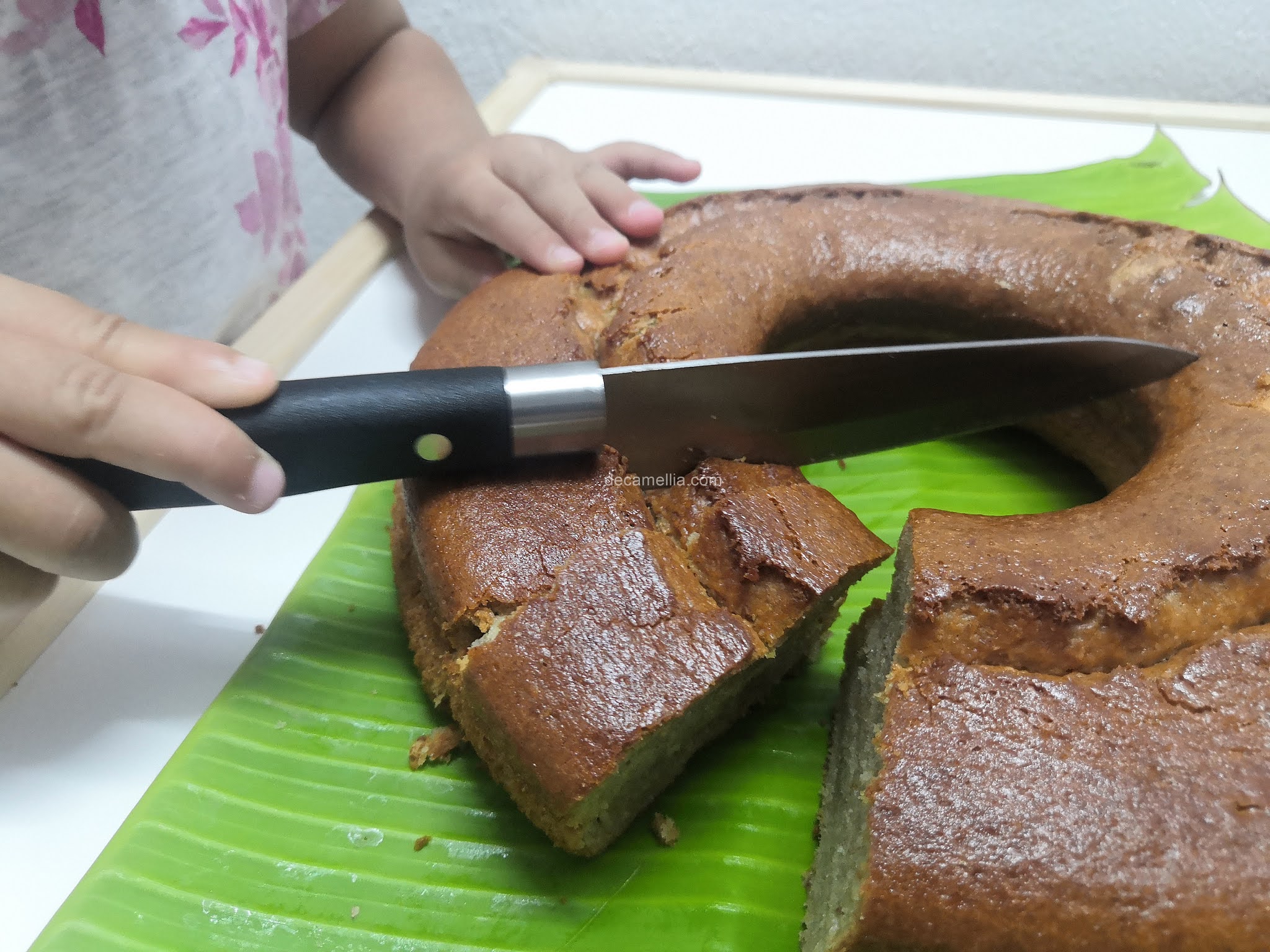 Resepi Kek Pisang Menggunakan Blender Yang Sangat Mudah