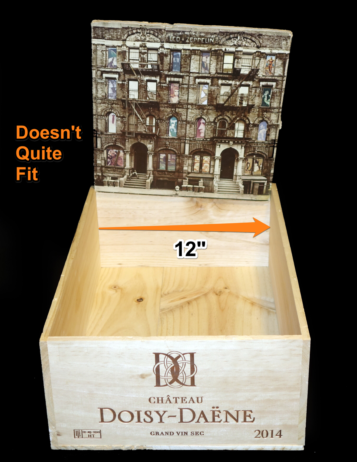 Wooden Wine Boxes & Wine Crates Wine Boxes for Vinyl Record Storage