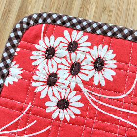 Picnic Party Mug Rug by Heidi Staples of Fabric Mutt from Playing with Patchwork and Sewing by Nicole Calver