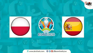 بث مباشر مباراة اسبانيا وبولندا مباشرة في كأس امم اوروبا