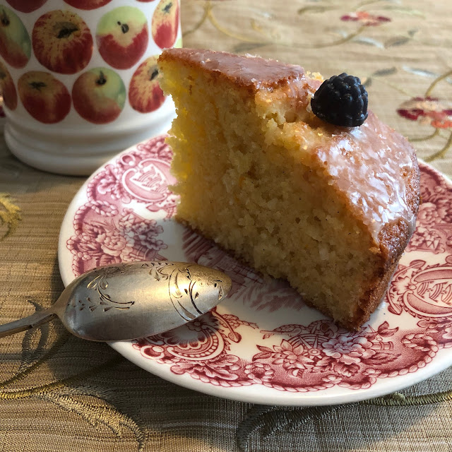 Chez Maximka Semolina Coconut cake