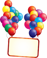 Birthday celebration balloons huge clipart collection PNG - वेडिंग