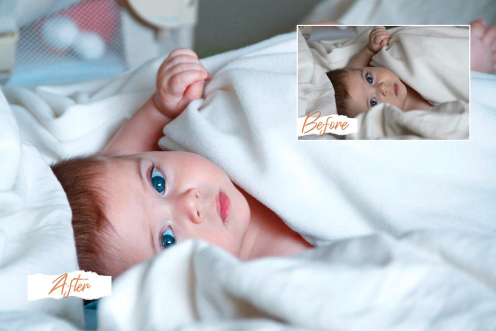 6 Newborn Mood Lightroom Presets (LR, XMP)