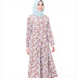 Model Baju Muslim Motif Bunga