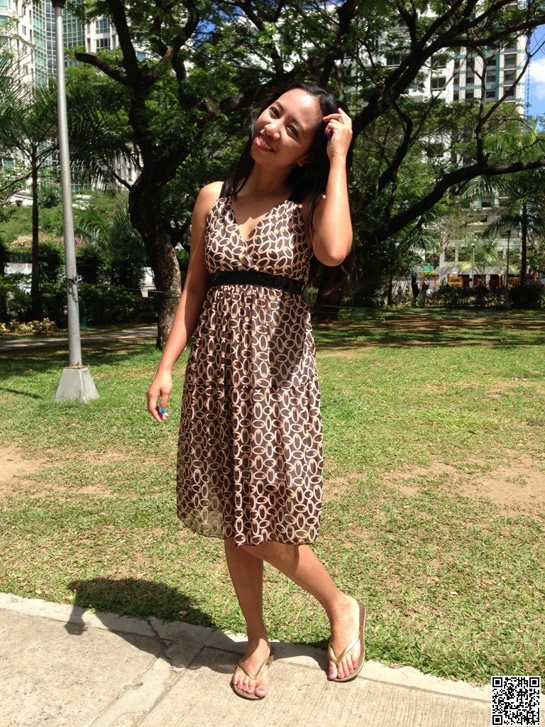 Summer Fun Good Weather, Light Dress, Greens and Beautiful Sunshine