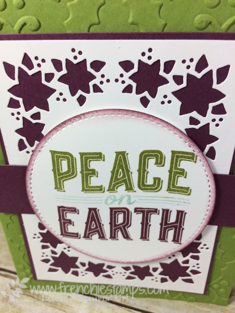 Carole of Christmas, Card Front Builder Thinlits, Stampin'Up! Carole of Christmas, Card Front Builder Thinlits, Stampin'Up!