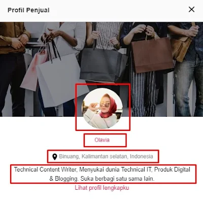 Profil Blogger : Pengaturan Foto, Link Situs, Lokasi & Minat