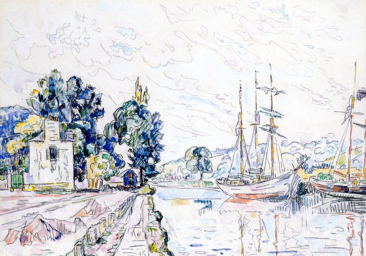 СИНЬЯК ПОЛЬ Искусство Франции / Paul Signac French painter