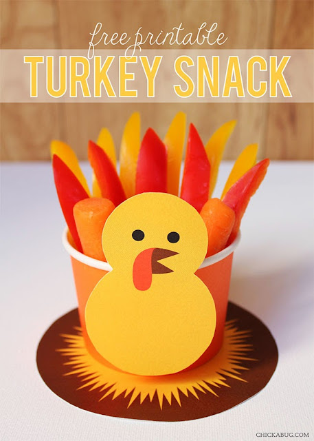 Be Different...Act Normal: 5 Turkey Veggie Cups for Kids [Thanksgiving ...