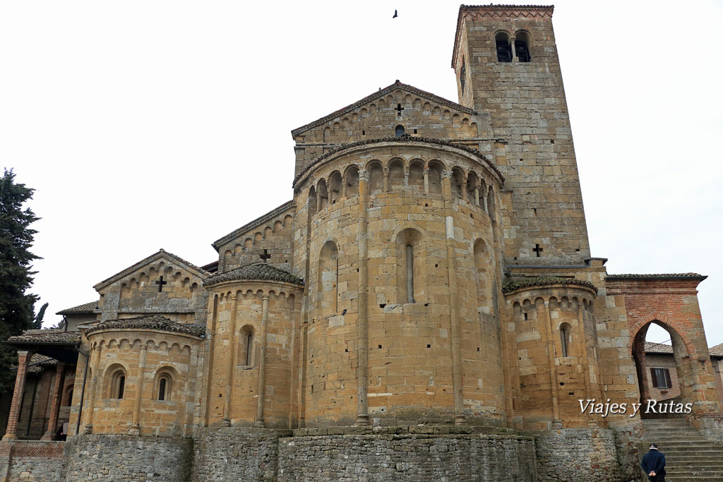 Colegiata de Santa María, Castell'Arquato, Piacenza, Italia